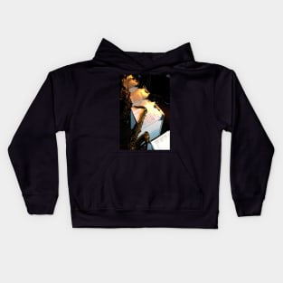 Let the Band Play On Kids Hoodie